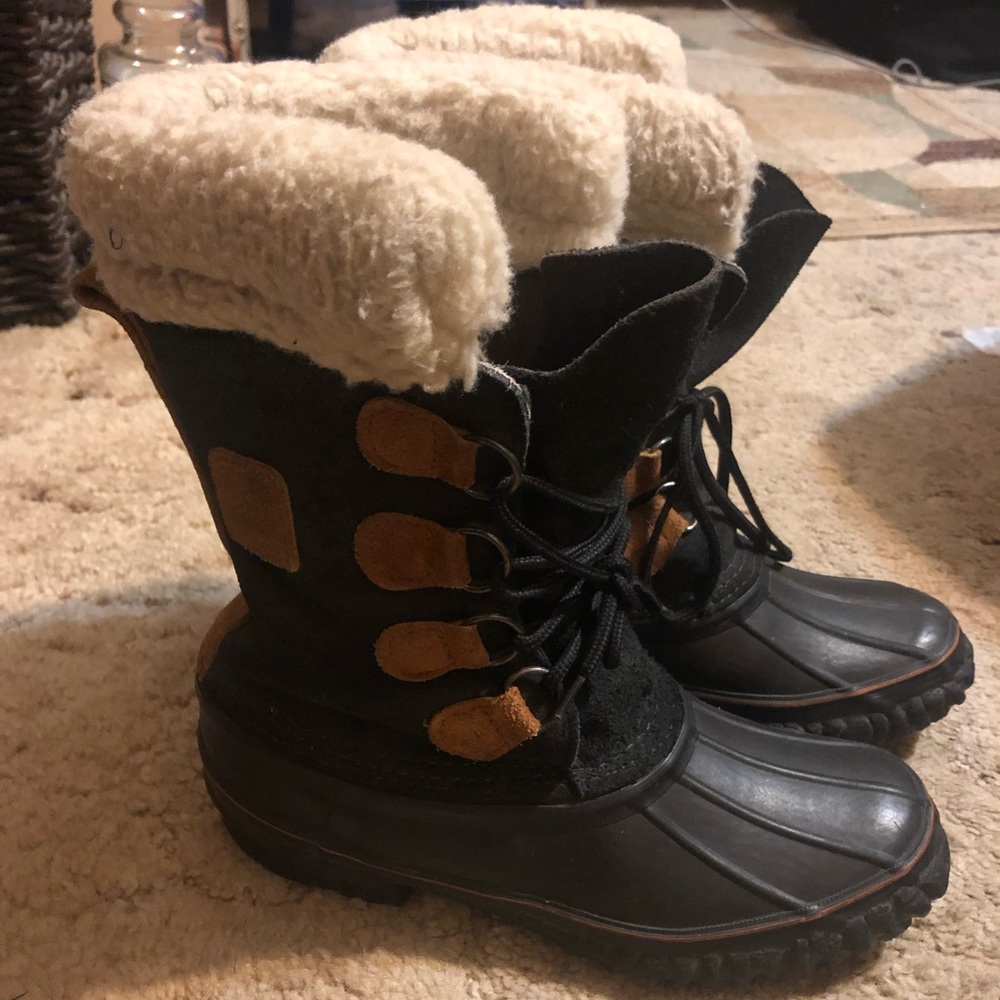 LaCrosse Water-proof Leather Duck Boots